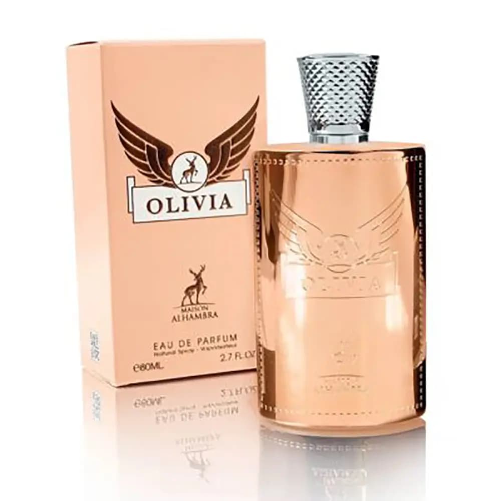 عطر ادکلن زنانه الیویا الحمبرا رایحه پاکو رابان المپیا
