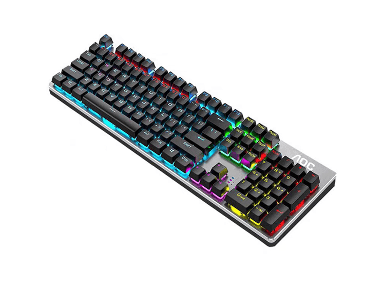 موس و کیبورد گیمینگ RGB باسیم AOC مدل KM410 — تصویر ۳