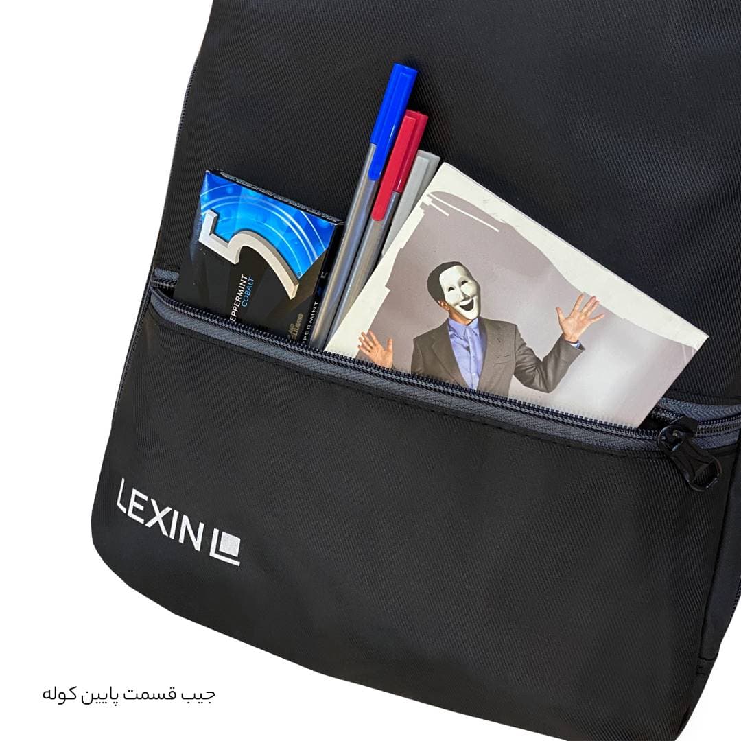 کوله پشتی لکسین مدل LX500-DBL — تصویر ۷