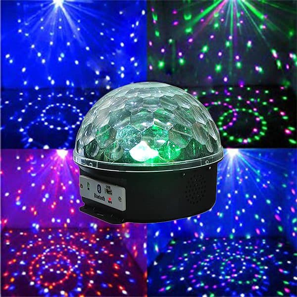 اسپیکر و رقص نور مدل LED KTV BALL LAMP — تصویر ۶