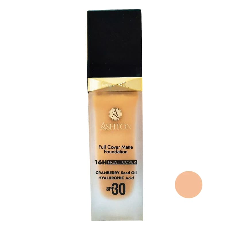 کرم پودر شیشه ای اشتون SPF30 شماره 40 حجم 30 میلی لیتر