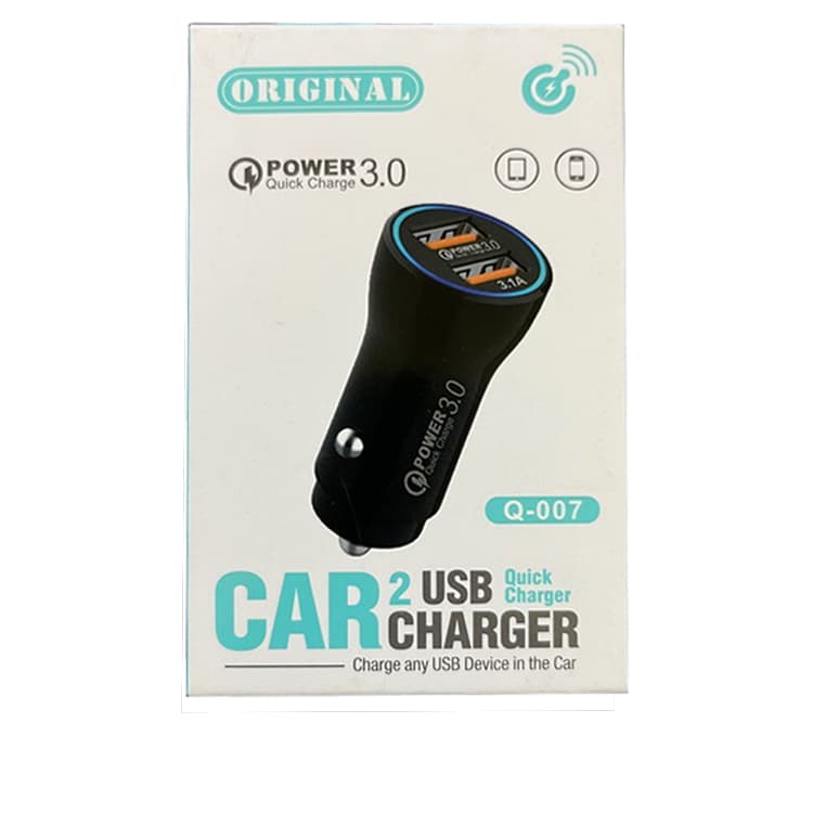 شارژر فندکی فست آکار AKAR مدل Q-007