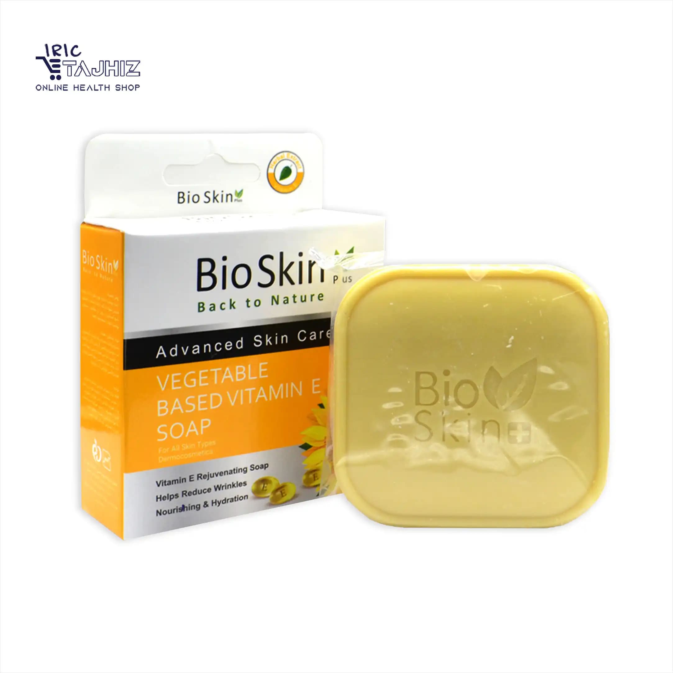 صابون جوان کننده ویتامین E بایو اسکین BIOSKIN حجم 100 گرم