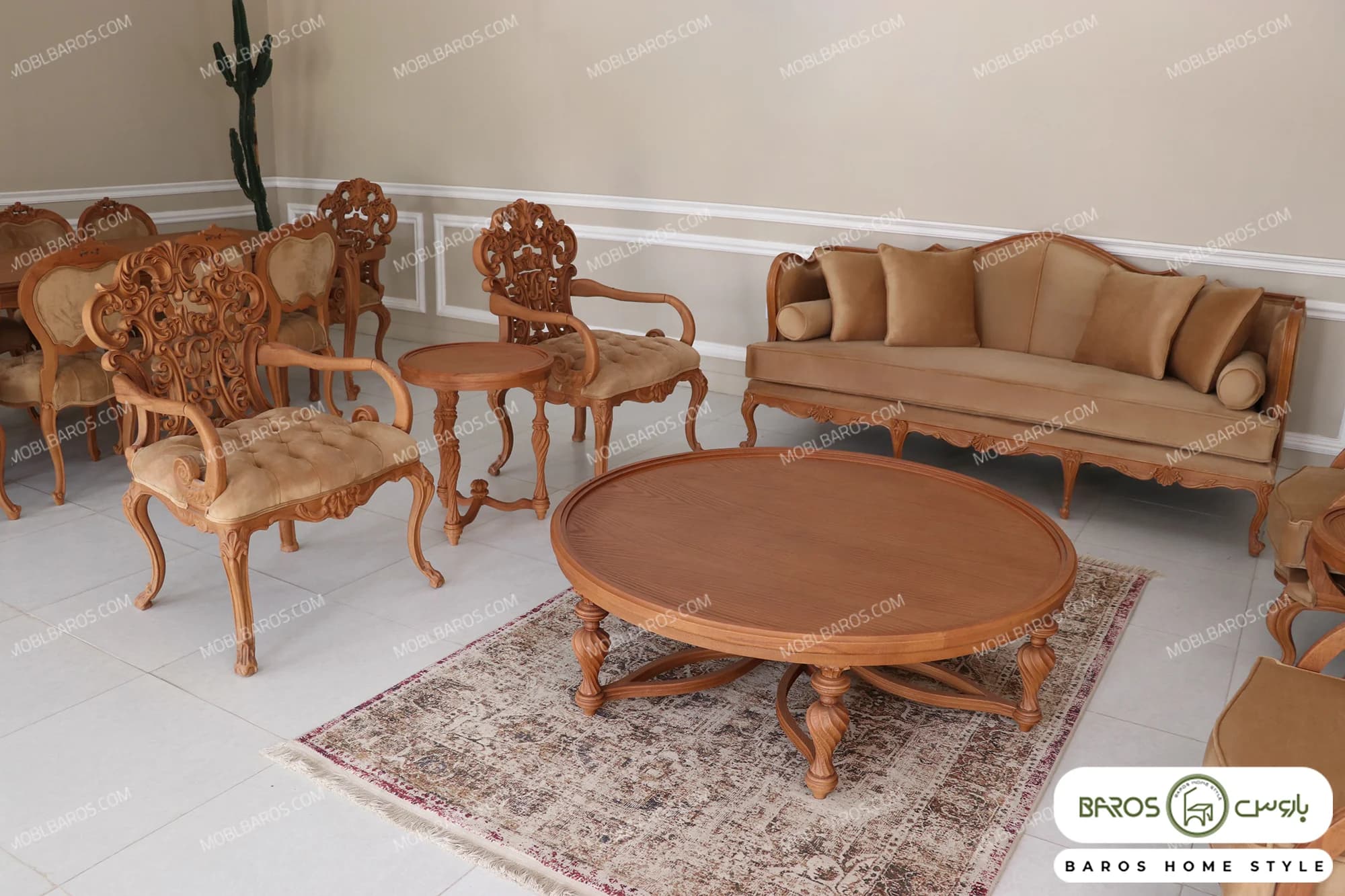 ست مبلمان کینگ کویین کد ۱۰ — تصویر ۳