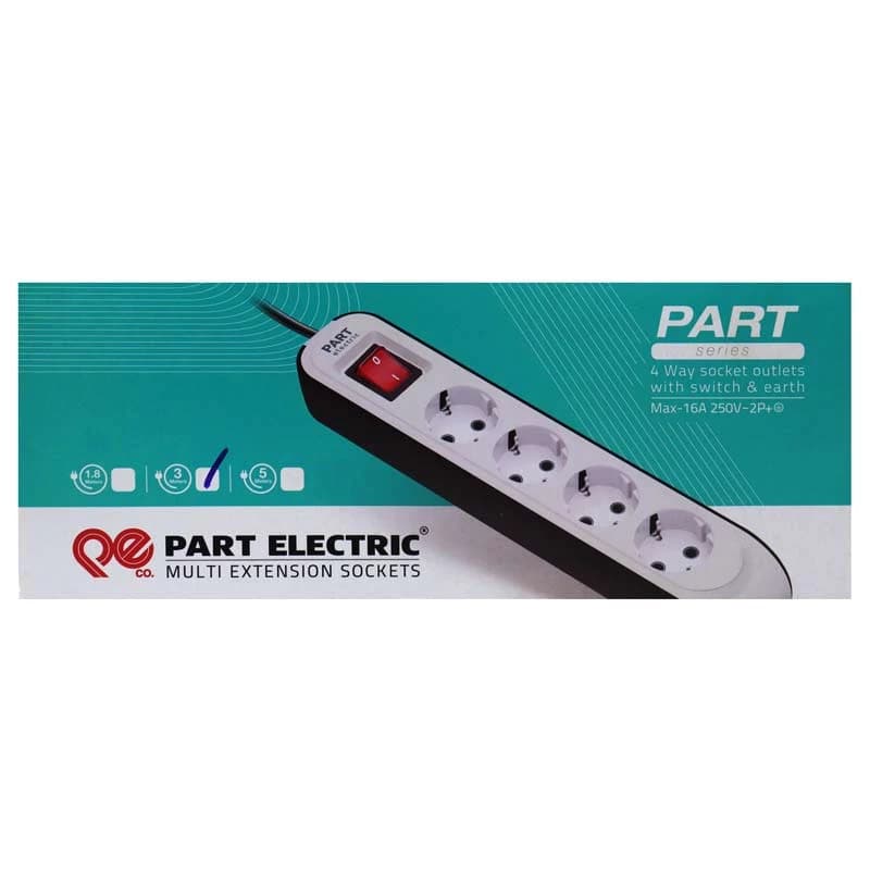 چندراهی برق پارت الکتریک مدل PE-8758 — تصویر ۶