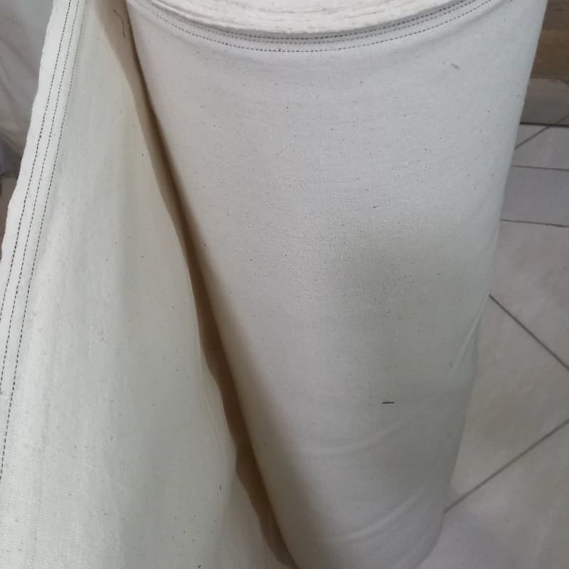 پرده برزنتی سفید پنبه پلی استر ضد افتاب(متر مربع) — تصویر ۳