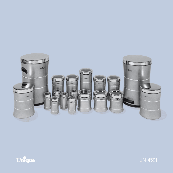 18کمرباریک خطی نقره ای استیل UN-4591