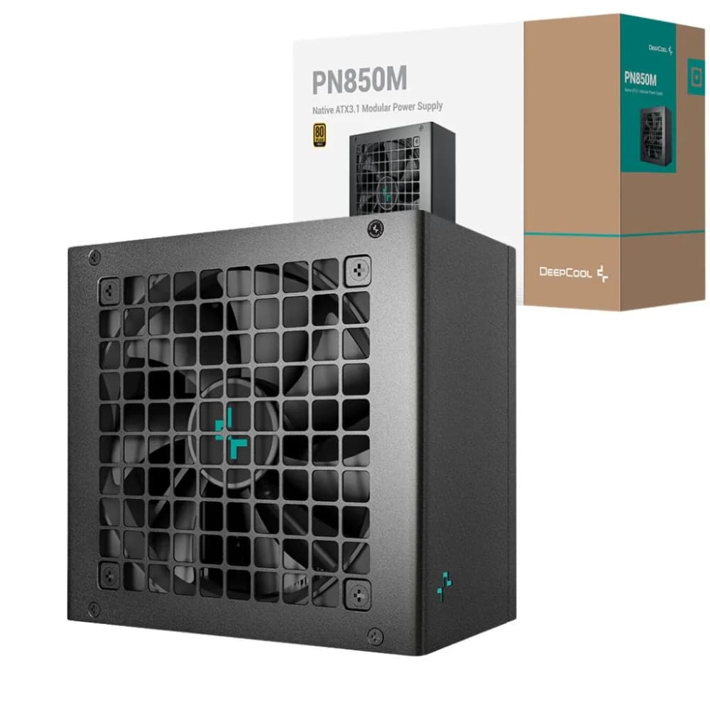 منبع تغذیه کامپیوتر دیپ کول مدل DEEP COOL PN850M 850W GOLD ATX 3.1 کارکرده