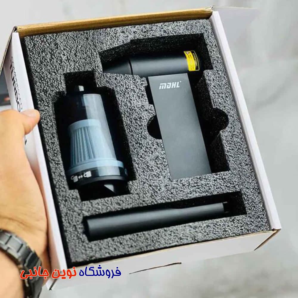 جت فن شارژی MDHL مدل MD-L815 دمنده و مکنده ا MDHL MD-L815 Turbofan Kit Compressed (تک / عمده) — تصویر ۳