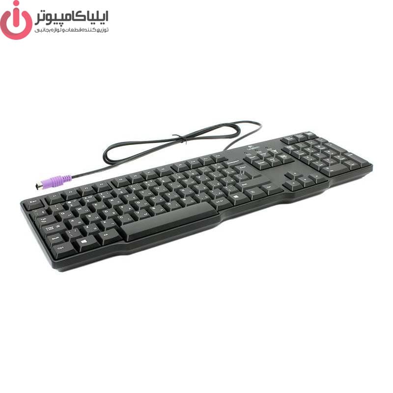 کیبورد اتصال PS2 لاجیتک مدل K100