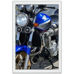 تابلو بکلیت طرح موتور سنگین هوندا سی بی HONDA CB1300 مدل W-po2001 فریم سفید