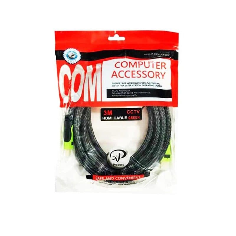 کابل HDMI ایکس پی-پروداکت مدل XP-HD3M طول 3 متر کد 6158 — تصویر ۲