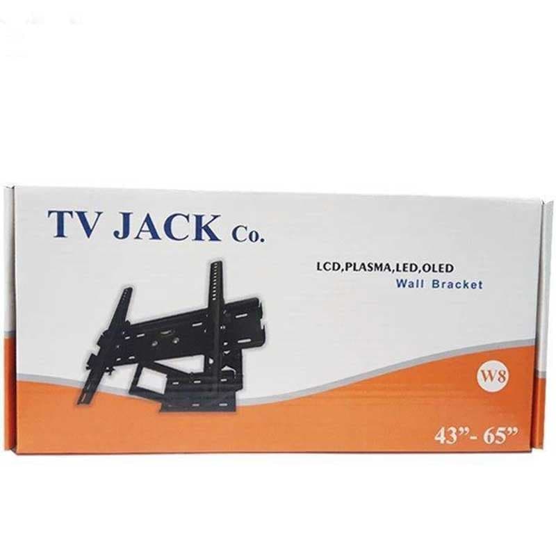 پایه دیواری مدل W8 مناسب تلویزیون های 43 تا 65 اینچ کد 6968