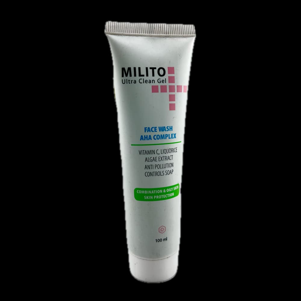 ژل شستشو پوست مختلط تا چرب MILITO میلیتو