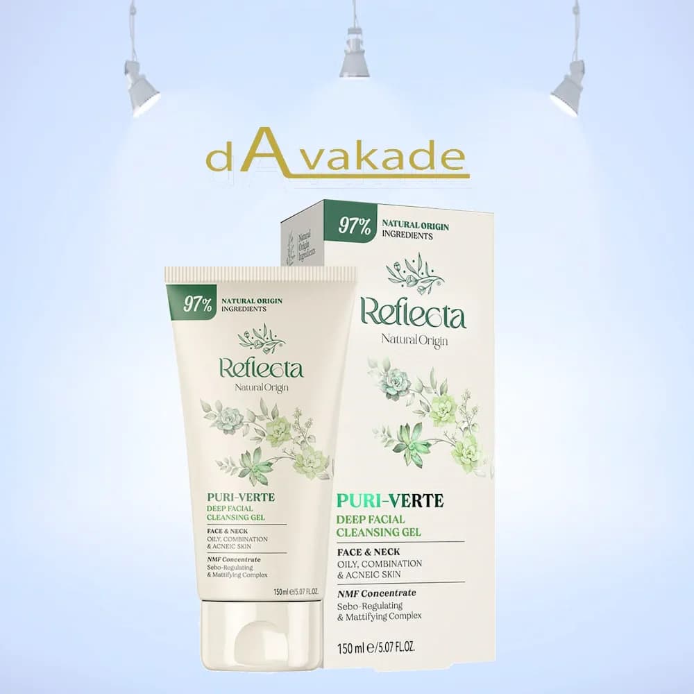 ژل شستشوی صورت 97% پوست چرب و مختلط و آکنهای 150 میل REFLECTA NATURAL ORIGIN رفلکتا