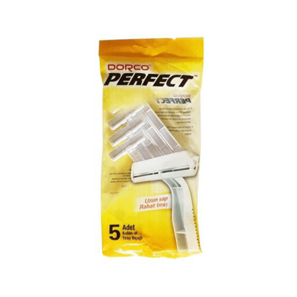 خودتراش مردانه 1 تیغ دورکو مدل PERFECT بسته 5 عددی