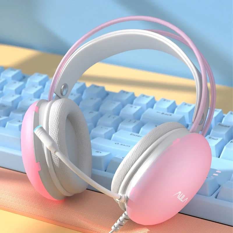 هدست مخصوص بازی آئولا مدل S505 ا AULA S505 Gaming Headset کد 6984-8545-9252 — تصویر ۲