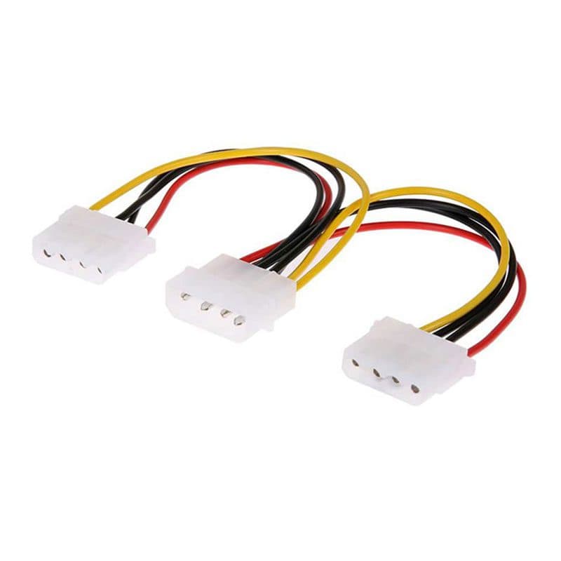 کابل تبدیل 1 به 2 برق 4 پین P-NET کد 5141