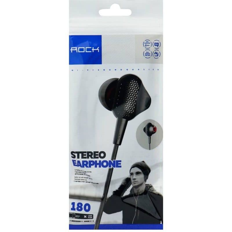 هندزفری Rock 180 ا Rock 180 Handsfree کد 5488 — تصویر ۲