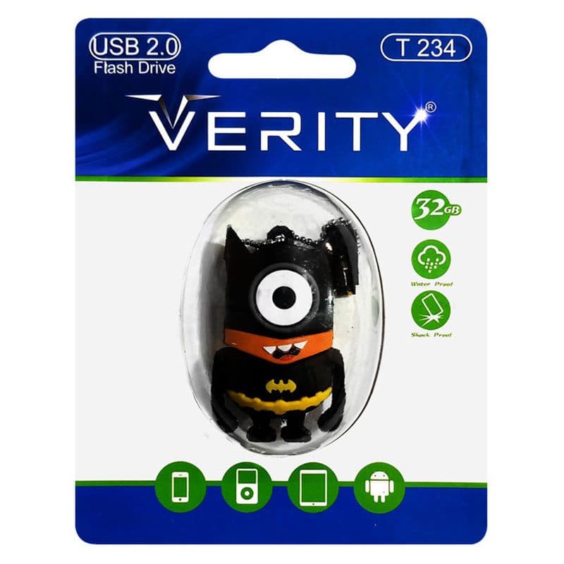 فلش مموری وریتی مدل T234 ظرفیت 32 گیگابایت ا Verity T234 Flash Memory 32GB کد 6047