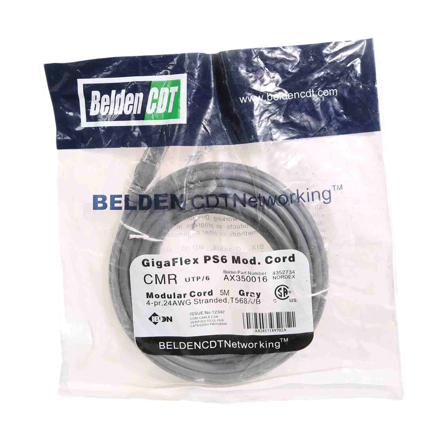 کابل شبکه BELDEN 5M CAT6 — تصویر ۶
