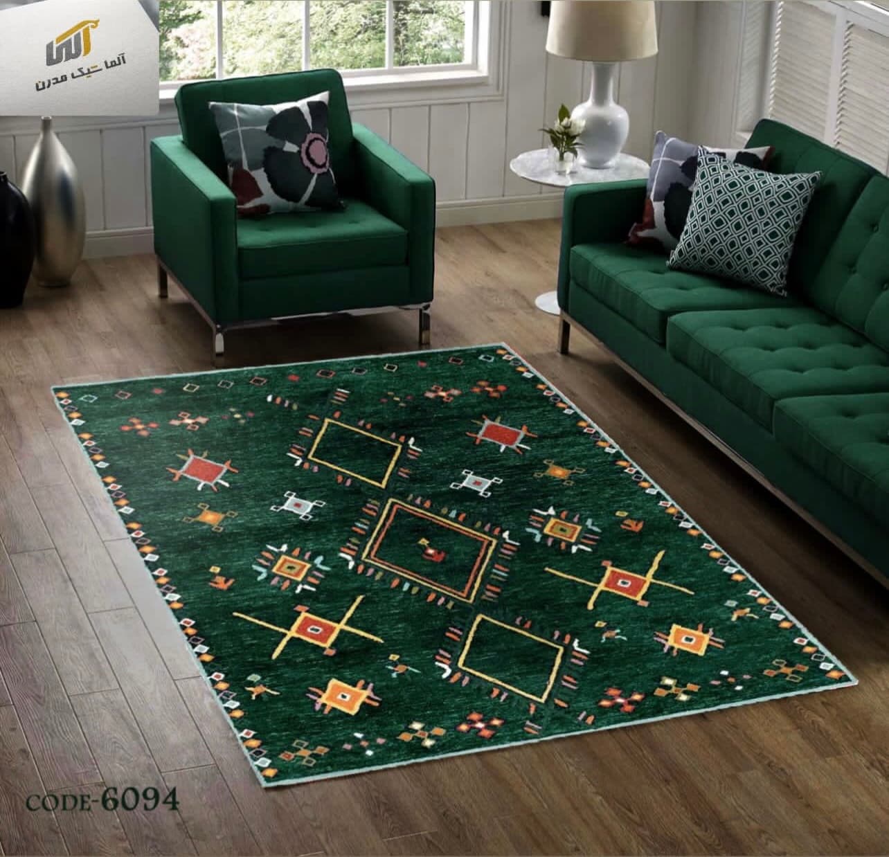 قالیچه طرح سنتی کد RUG-TRA-280