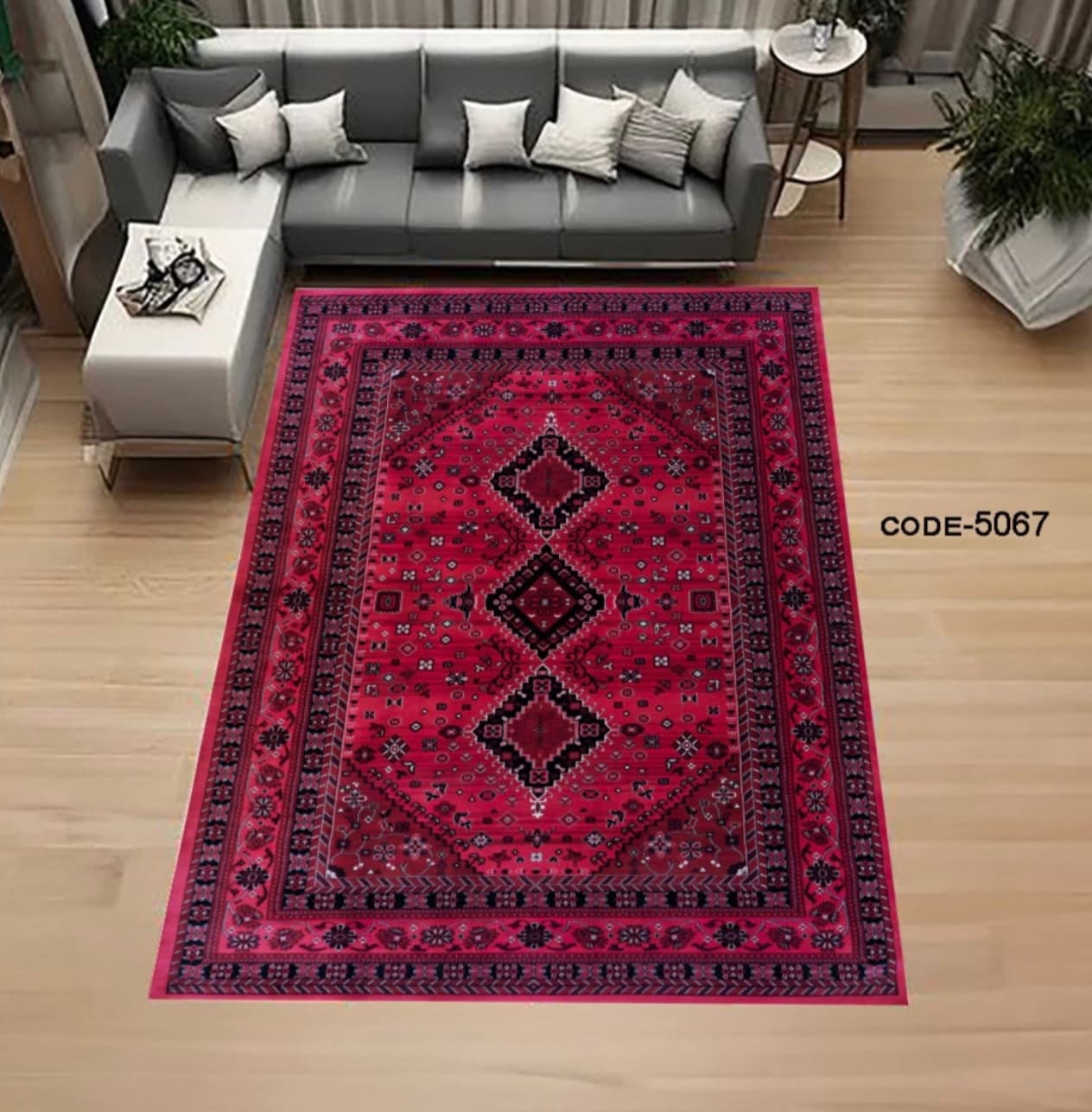 قالیچه طرح سنتی کد RUG-TRA-276