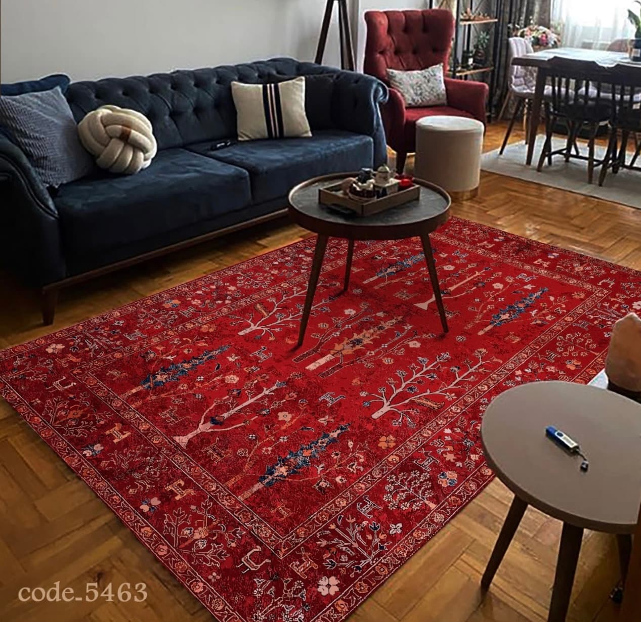 قالیچه طرح سنتی کد RUG-TRA-271 — تصویر ۲