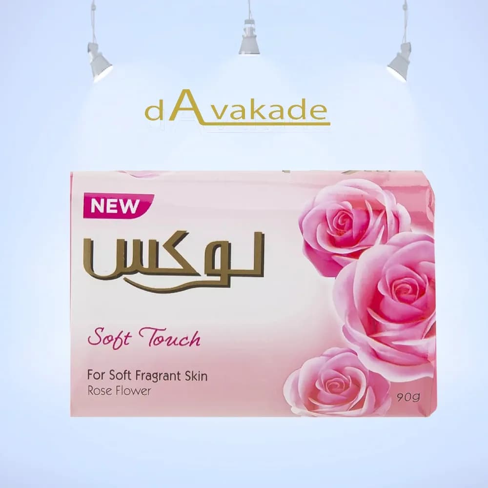 صابون لوکس گل رز 90 گرم LUX لوکس