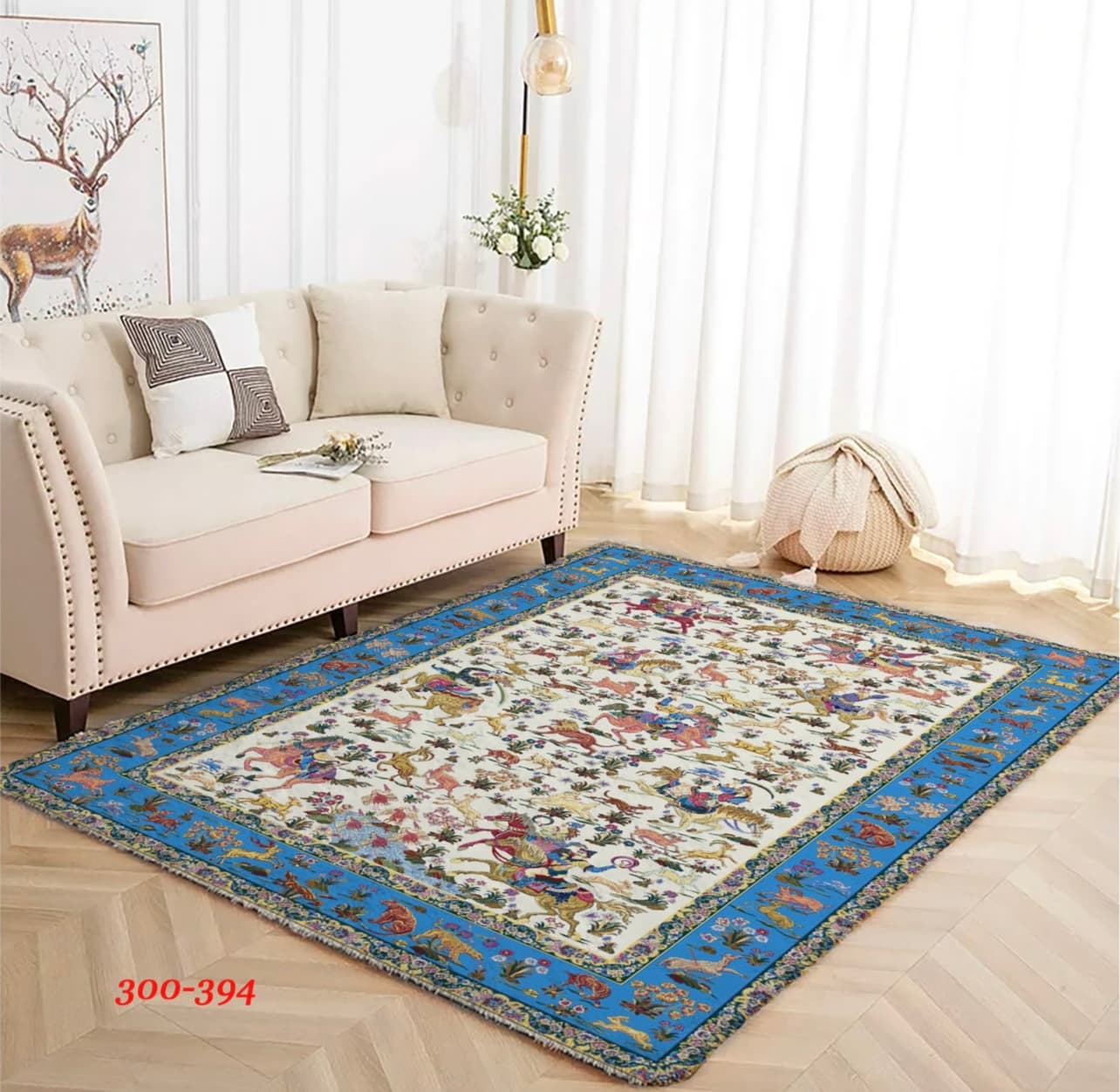 قالیچه طرح سنتی کد RUG-TRA-264