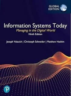 دانلود کتاب Information Systems Today: Managing in the Digital World, Global Edition