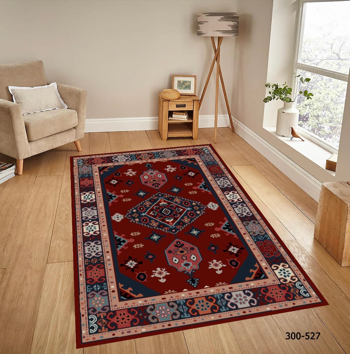 قالیچه طرح سنتی کد RUG-TRA-253