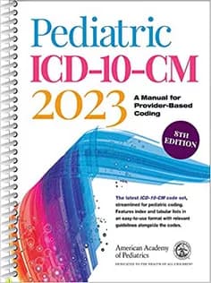 دانلود کتاب Pediatric ICD-10-CM 2023: A Manual for Provider-Based Coding