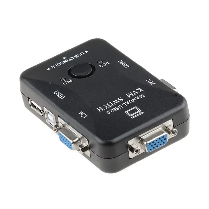 سوئیچ 2 پورت kvm دستی پی نت