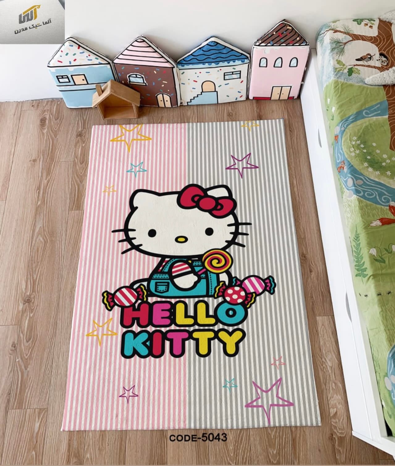 قالیچه طرح کودک کد RUG-KID-169