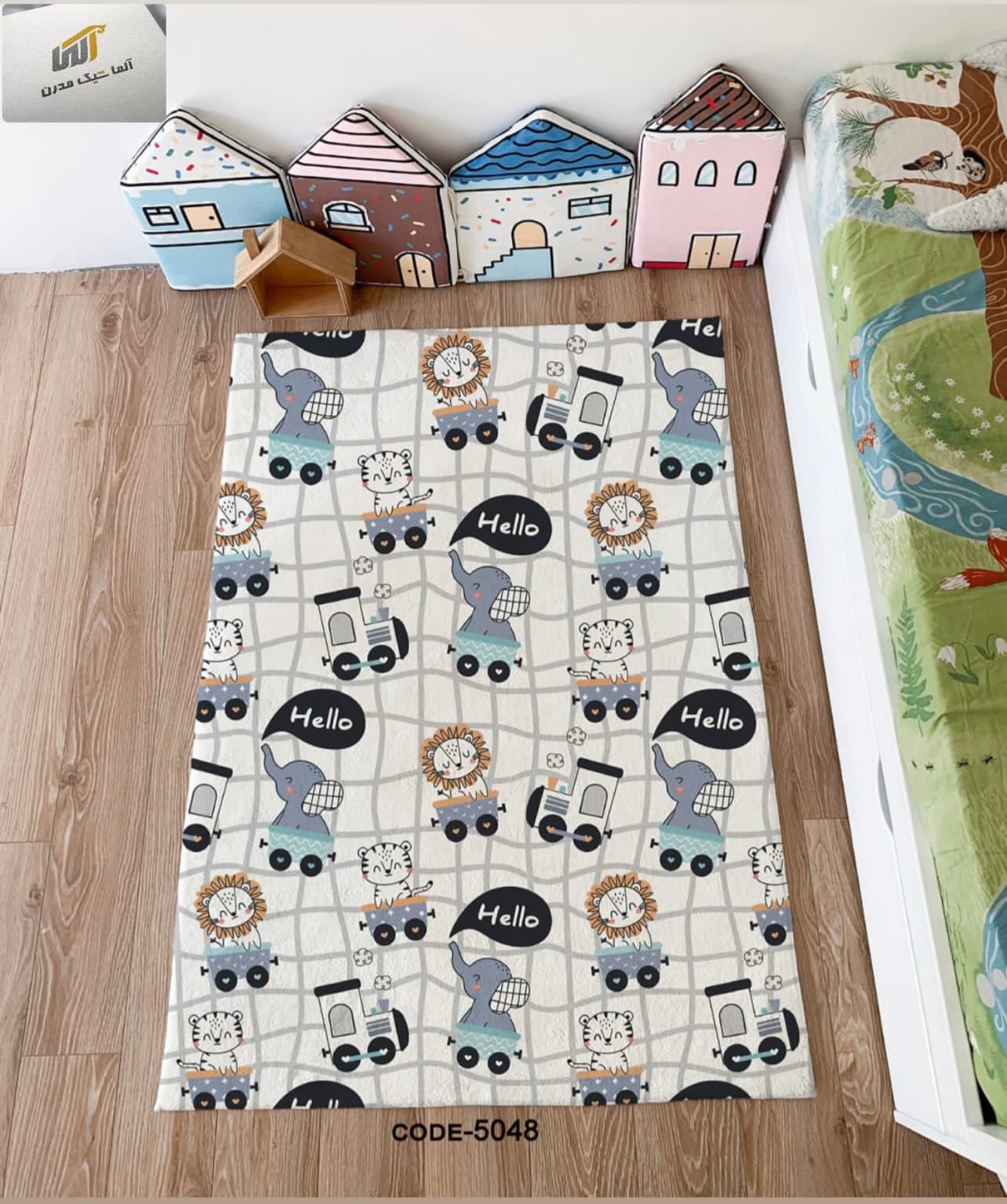 قالیچه طرح کودک کد RUG-KID-167