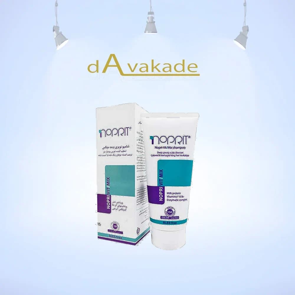 NOPRIT شامپو ترمیم کننده مو رنگ شده NOPRI VIT/MIX
