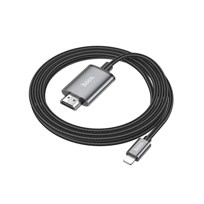 کابل مبدل HDMI به لایتنینگ هوکو مدل UA27 به طول 2 متر — تصویر ۲