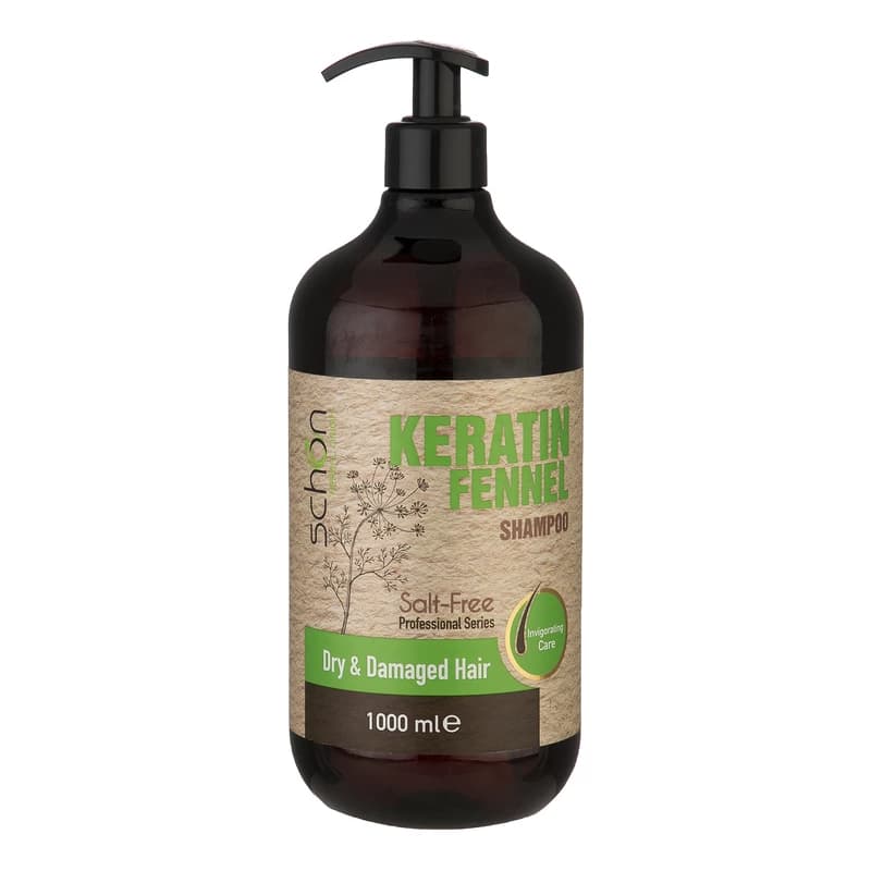 شامپو مو شون مدل Keratin Fennel حجم 1000میلی لیتر — تصویر ۳