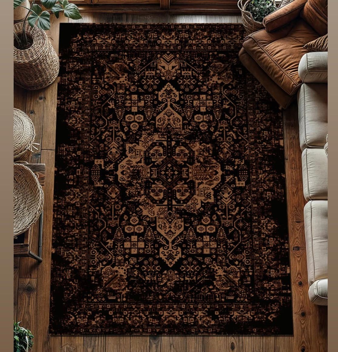 قالیچه طرح وینتیج کد RUG-VTG-295