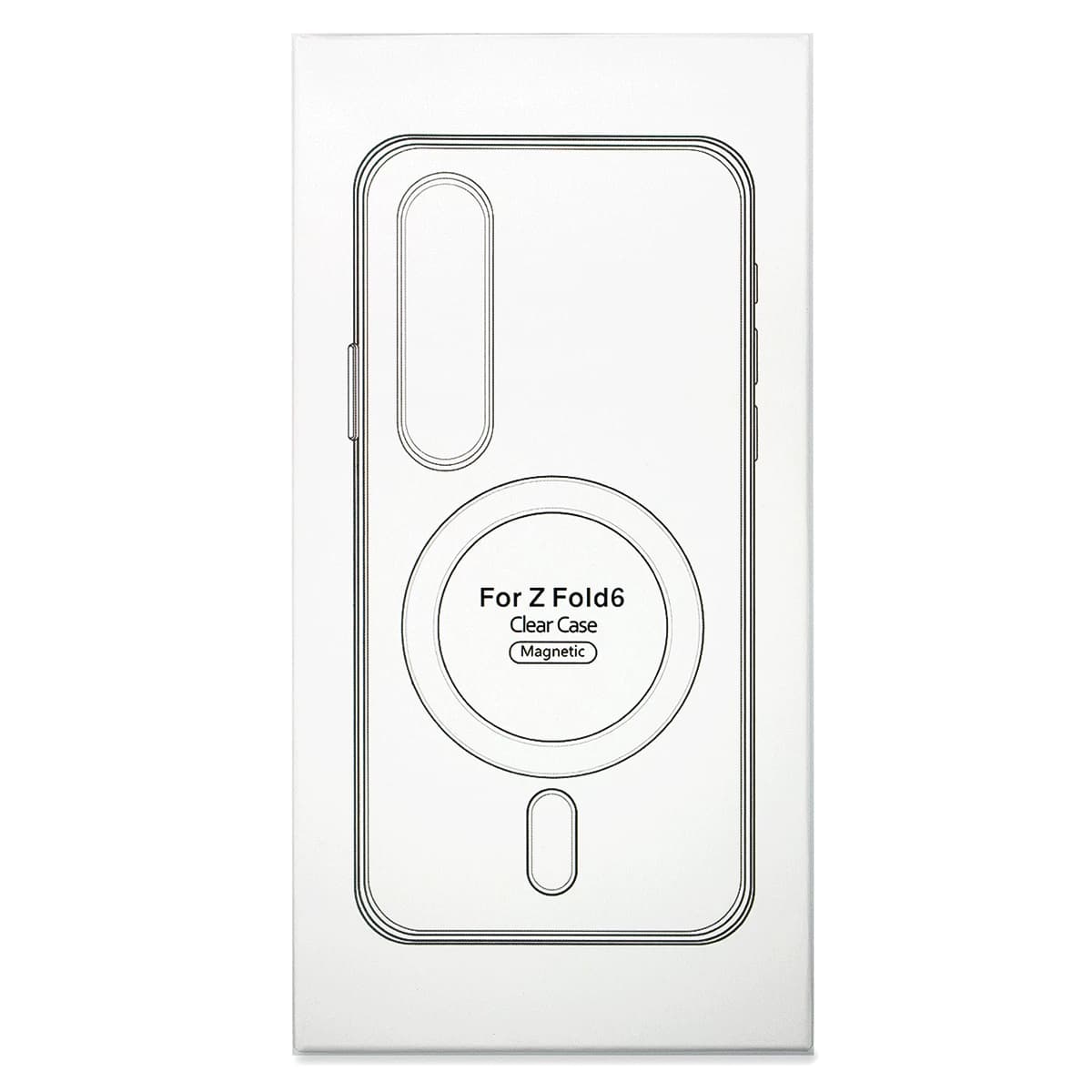 کاور مدل MagSafe مناسب برای گوشی موبایل سامسونگ Galaxy Z Fold 6 کد k19005 — تصویر ۲