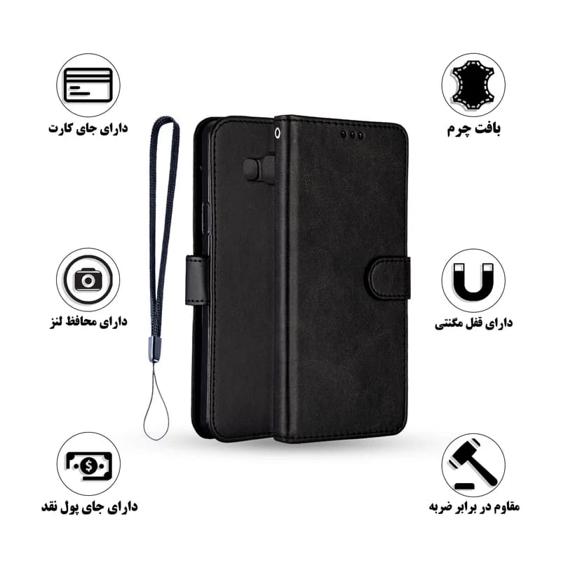 کیف کلاسوری کلومن مدل SKiVER مناسب برای گوشی موبایل سامسونگ GALAXY A5 / A5(2015) کد K18999 — تصویر ۳