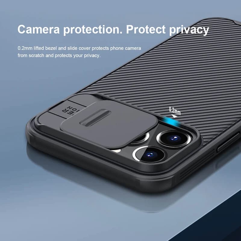 کاور نیلکین مدل Camshield Pro مناسب برای گوشی موبایل اپل iPhone 13 Pro کد k18867 — تصویر ۳