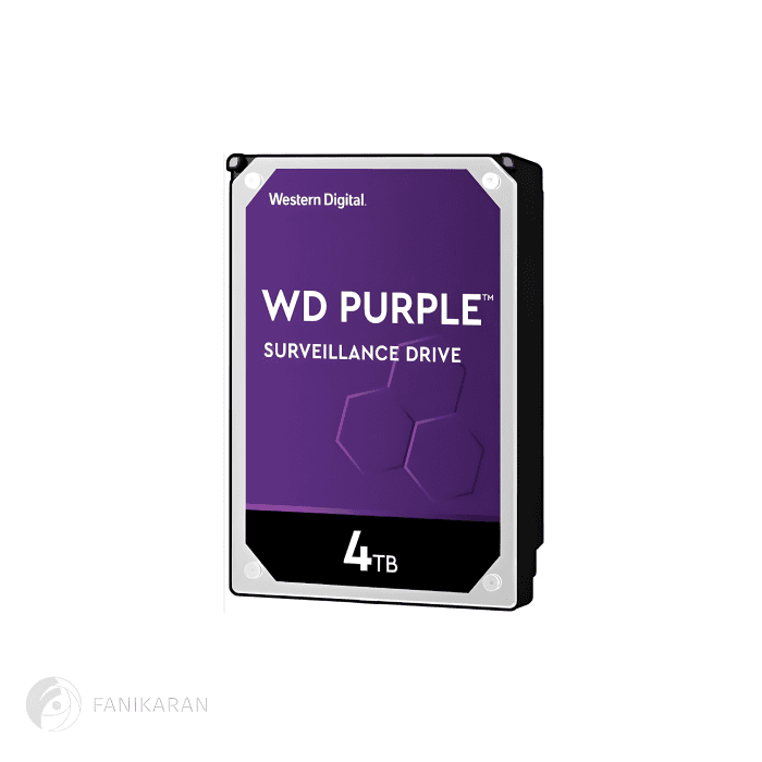 هارد دیسک اینترنال وسترن دیجیتال مدل ***Purple 4TB WD40P — تصویر ۳