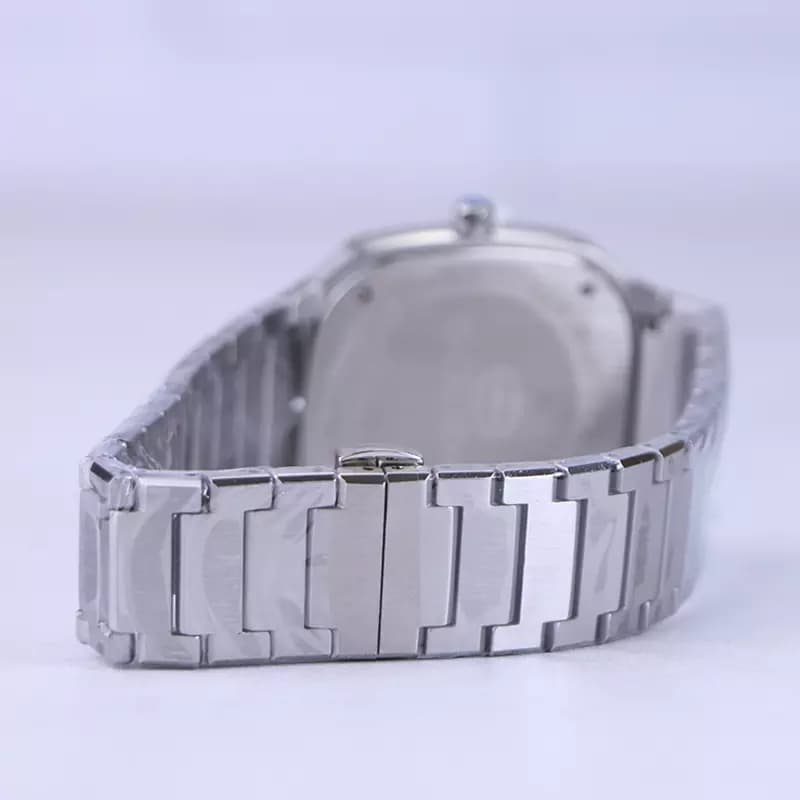 ساعت مچی سولیدا مردانه فلزی صفحه مربع مشکی G 6123/4 — تصویر ۴