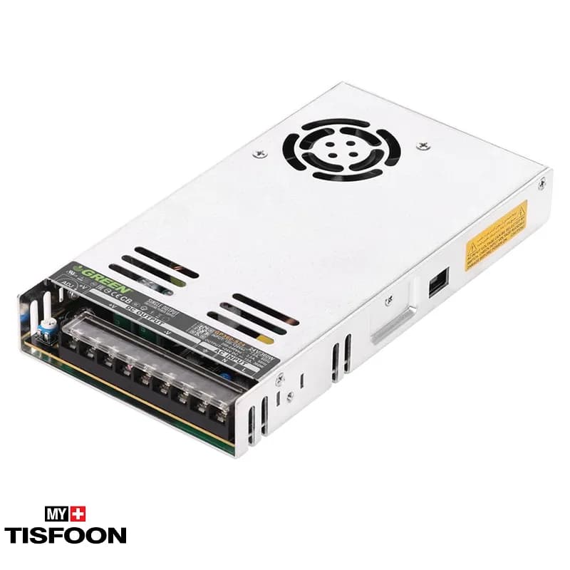 منبع تغذیه سوئیچینگ 24 ولت 15 آمپر گرین مدل GP360-S24