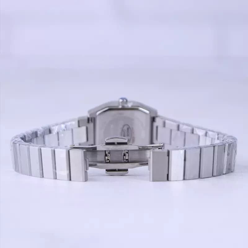 ساعت مچی سولیدا زنانه فلزی قاب چندضلعی نقره ای L 6122/8 — تصویر ۳