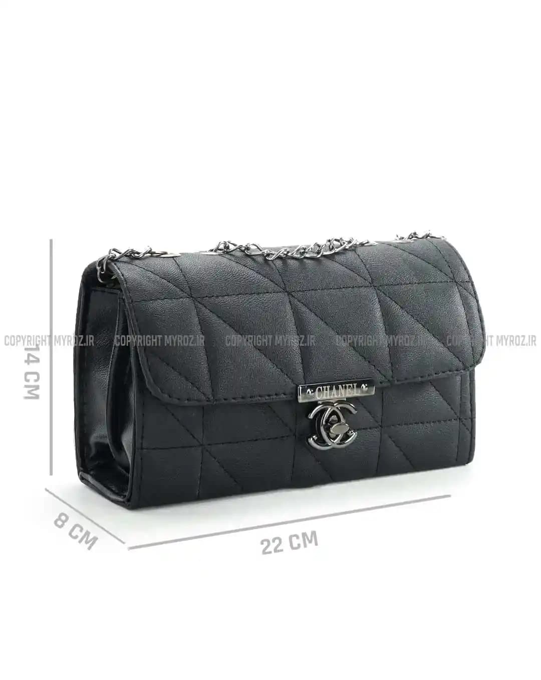 کیف دوشی زنانه طرح شنل CHANEL مدل 2042 — تصویر ۳