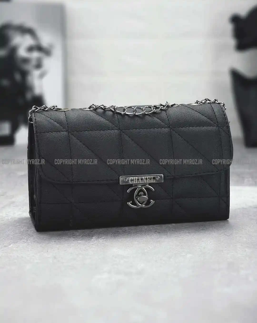 کیف دوشی زنانه طرح شنل CHANEL مدل 2042 — تصویر ۲