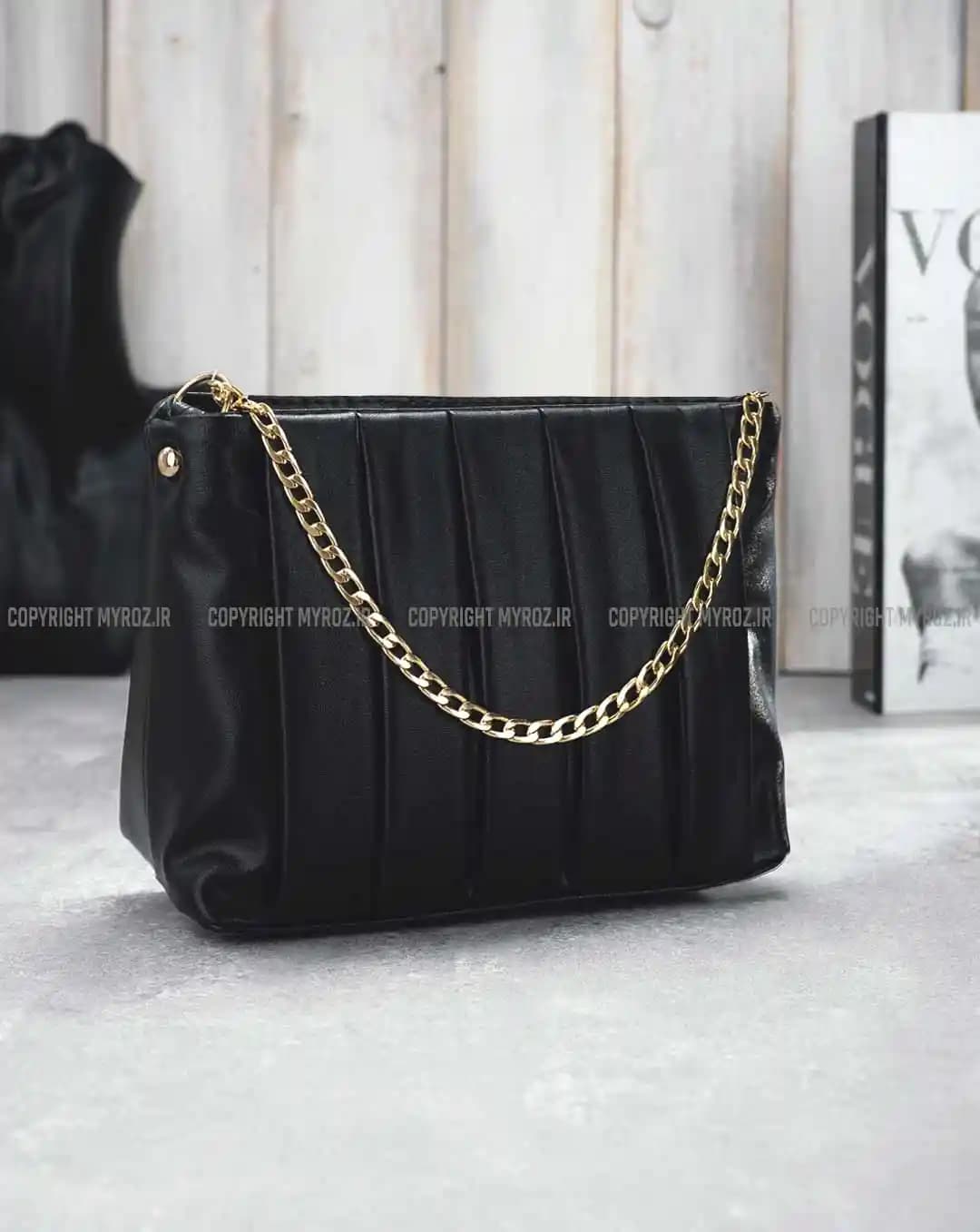 کیف دوشی زنانه چرم طرح زارا مدل 2031 — تصویر ۶
